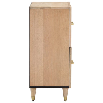 Credenza 60x33x75 cm in Legno Massello di Mango