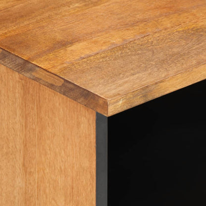 Mobile Porta TV 80x33x46 cm in Legno Massello di Mango - homemem39