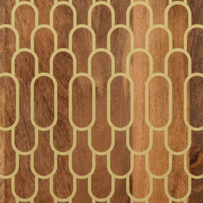 Credenza 60x33x110 cm in Legno Massello di Mango