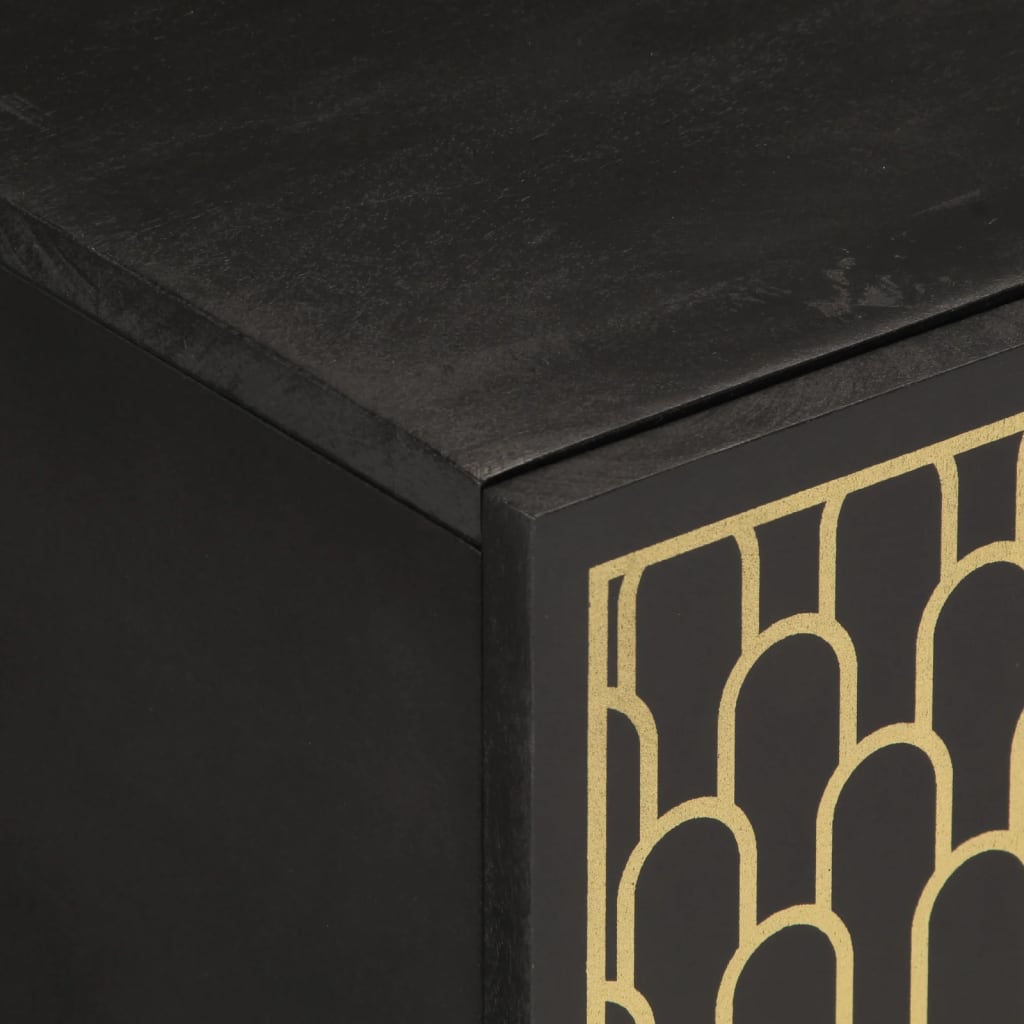 Tavolino da Salotto 100x54x40 cm in Legno Massello di Mango | homemem39