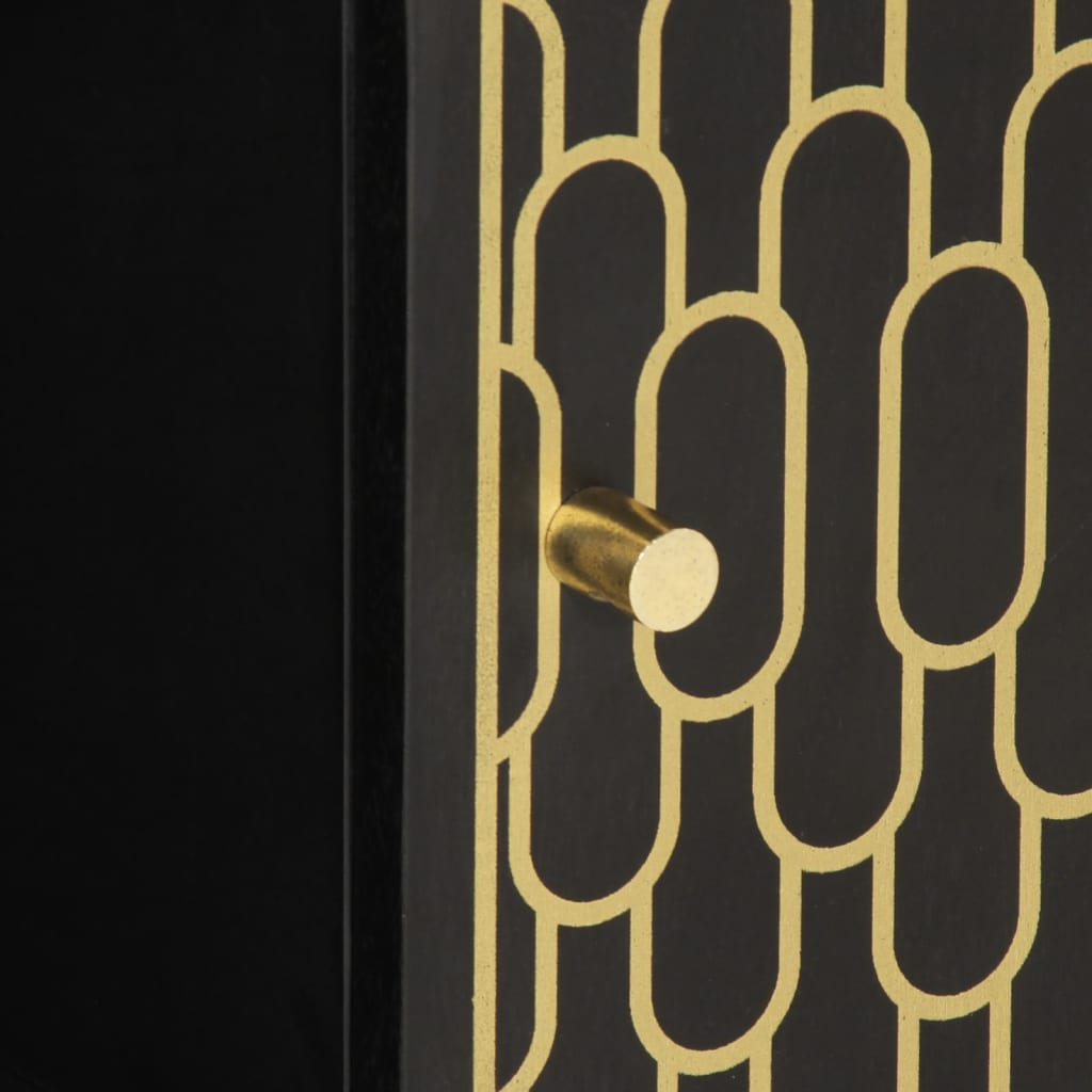Tavolino da Salotto 100x54x40 cm in Legno Massello di Mango | homemem39