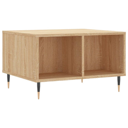 Tavolino Salotto Rovere Sonoma 60x50x36,5 cm Legno Multistrato | homemem39