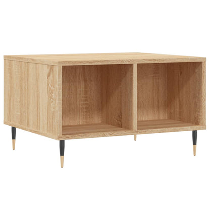Tavolino Salotto Rovere Sonoma 60x50x36,5 cm Legno Multistrato | homemem39