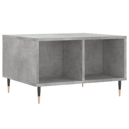 Tavolino Salotto Grigio Cemento 60x50x36,5 cm Legno Multistrato | homemem39