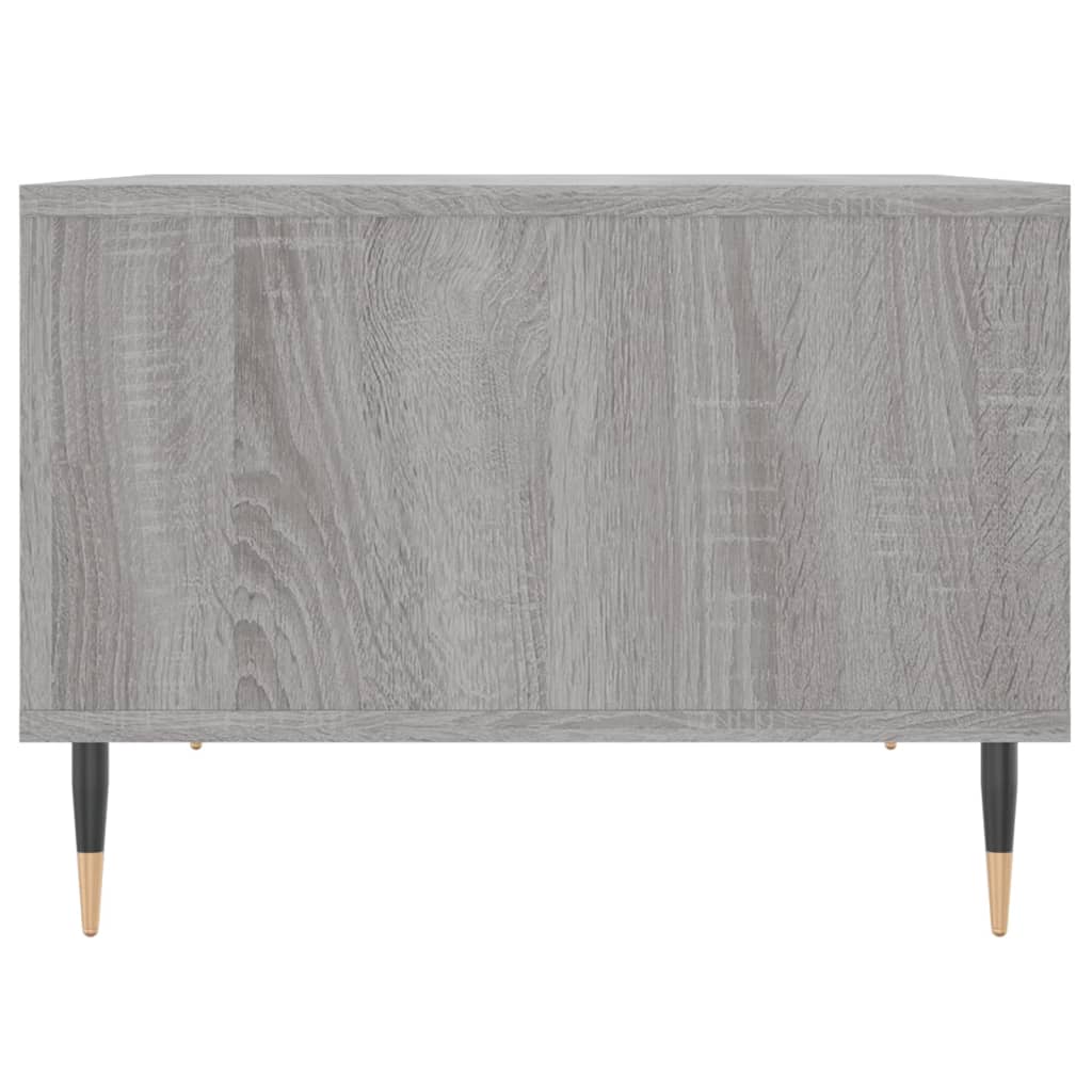 Tavolino da Salotto grigio sonoma 60x50x36,5 cm in Multistrato