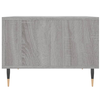 Tavolino da Salotto grigio sonoma 60x50x36,5 cm in Multistrato