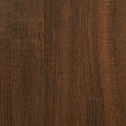 Tavolino da Salotto Rovere Marrone 60x50x36,5 cm in Multistrato