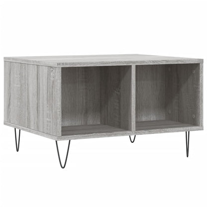 Tavolino da Salotto grigio sonoma 60x50x36,5 cm in Multistrato | homemem39