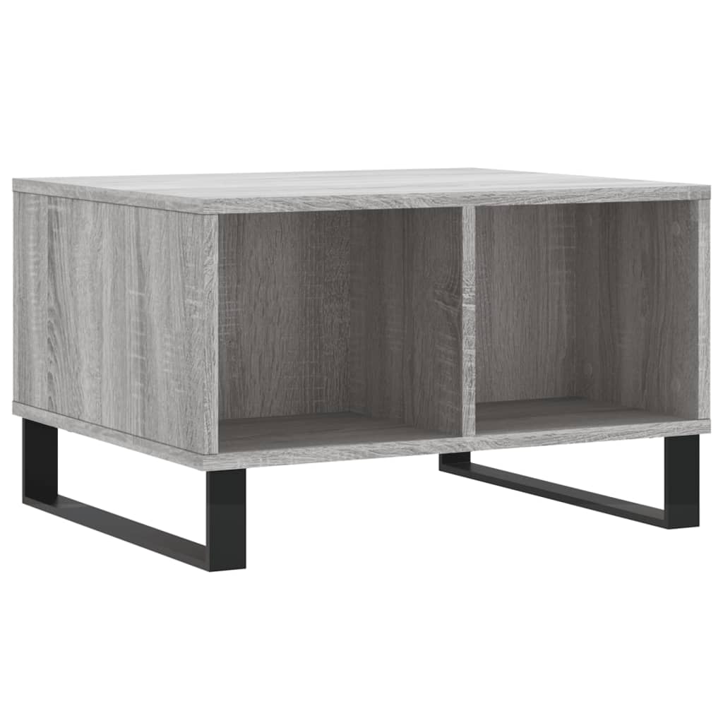 Tavolino da Salotto grigio sonoma 60x50x36,5 cm in Multistrato | homemem39