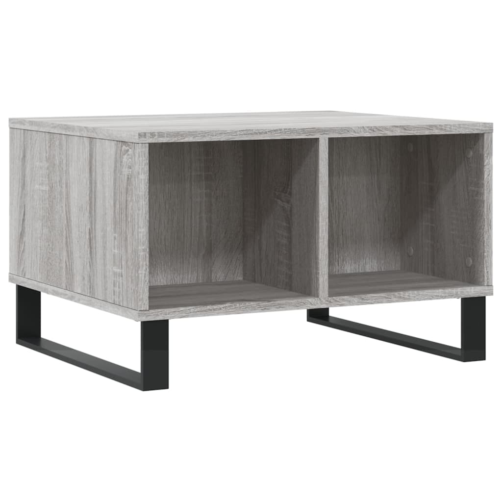 Tavolino da Salotto grigio sonoma 60x50x36,5 cm in Multistrato | homemem39