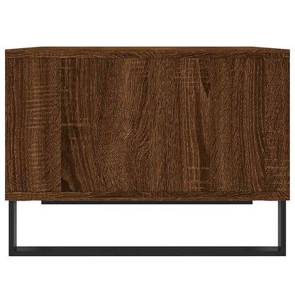 Tavolino da Salotto Rovere Marrone 60x50x36,5 cm in Multistrato