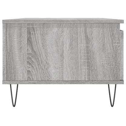 Tavolino Salotto Grigio Sonoma 90x50x36,5 cm Legno Multistrato | homemem39