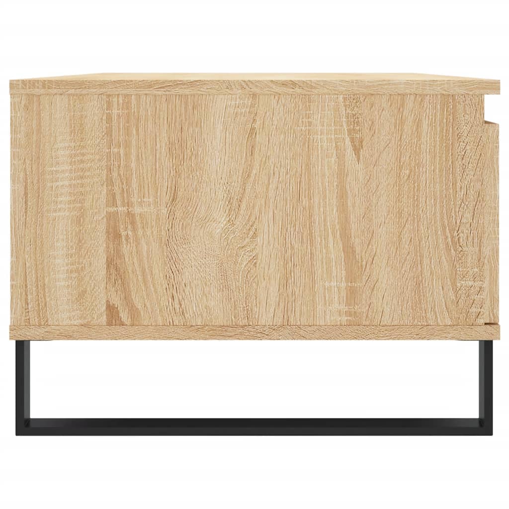 Tavolino Salotto Rovere Sonoma 90x50x36,5 cm Legno Multistrato | homemem39