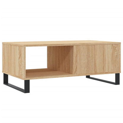Tavolino Salotto Rovere Sonoma 90x50x36,5 cm Legno Multistrato | homemem39