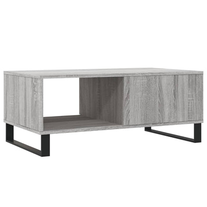 Tavolino Salotto Grigio Sonoma 90x50x36,5 cm Legno Multistrato | homemem39