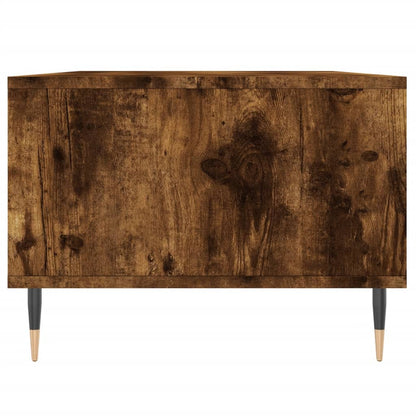 Tavolino da Salotto Rovere Fumo 90x50x36,5 cm Legno Multistrato | homemem39