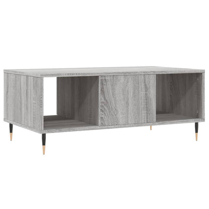 Tavolino Salotto Grigio Sonoma 90x50x36,5 cm Legno Multistrato | homemem39