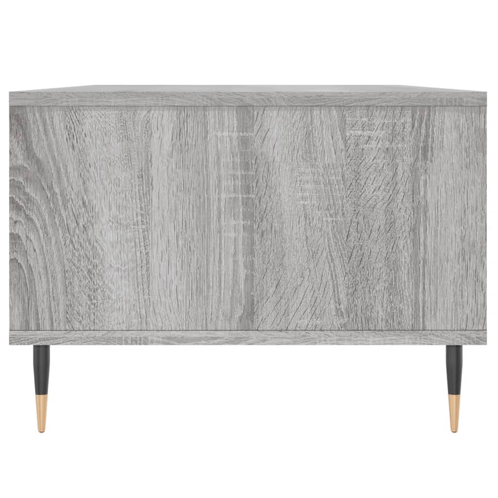 Tavolino Salotto Grigio Sonoma 90x50x36,5 cm Legno Multistrato | homemem39