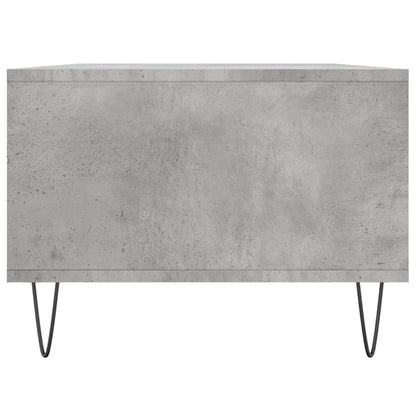 Tavolino Salotto Grigio Cemento 90x50x36,5 cm Legno Multistrato | homemem39