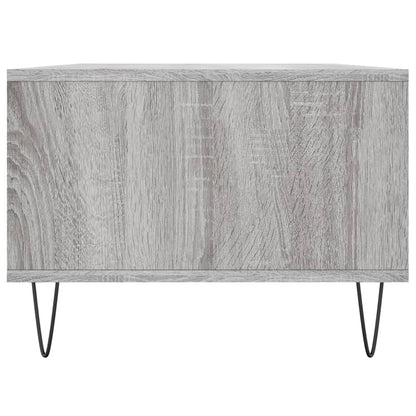 Tavolino Salotto Grigio Sonoma 90x50x36,5 cm Legno Multistrato | homemem39