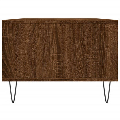 Tavolino da Salotto Rovere Marrone 90x50x36,5 cm in Multistrato | homemem39