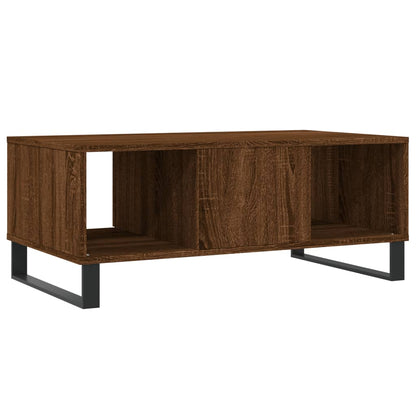 Tavolino da Salotto Rovere Marrone 90x50x36,5 cm in Multistrato | homemem39