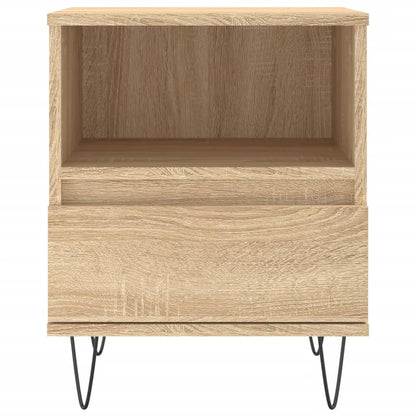 Comodino Rovere Sonoma 40x35x50 cm in Legno Multistrato | homemem39