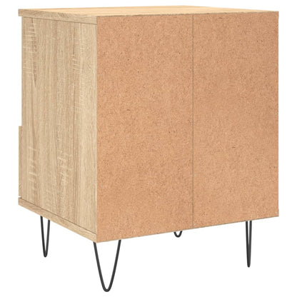 Comodino Rovere Sonoma 40x35x50 cm in Legno Multistrato | homemem39