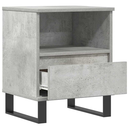 Comodini 2pz Grigio Cemento 40x35x50 cm in Legno Multistrato - homemem39