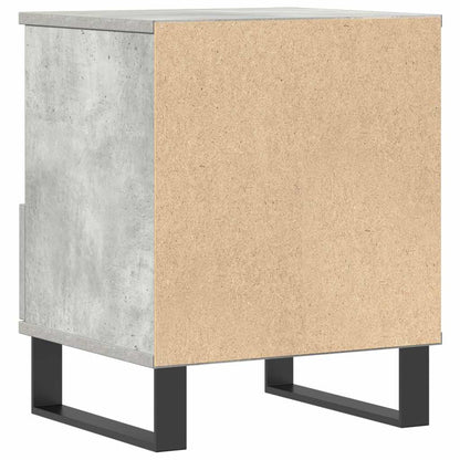 Comodini 2pz Grigio Cemento 40x35x50 cm in Legno Multistrato - homemem39