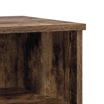 Comodino Rovere Fumo 40x35x50 cm in Legno Multistrato - homemem39