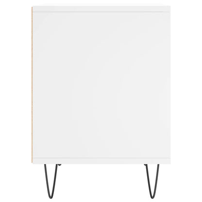 Comodini 2pz Bianchi 40x35x50 cm in Legno Multistrato - homemem39