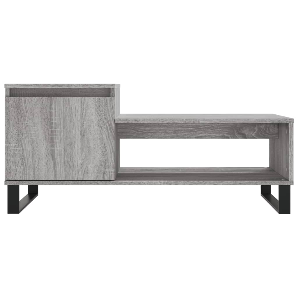 Tavolino da Salotto grigio sonoma 100x50x45cm Legno Multistrato | homemem39
