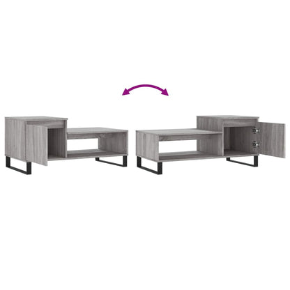 Tavolino da Salotto grigio sonoma 100x50x45cm Legno Multistrato | homemem39