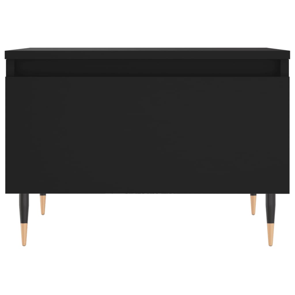 Tavolini da Salotto 2pz Neri 50x46x35 cm in Legno Multistrato | homemem39