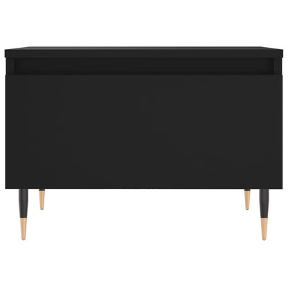 Tavolini da Salotto 2pz Neri 50x46x35 cm in Legno Multistrato | homemem39