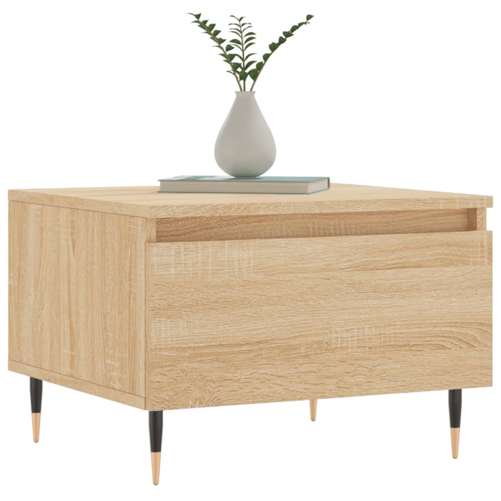 Tavolini Salotto 2pz Rovere Sonoma 50x46x35cm Legno Multistrato | homemem39