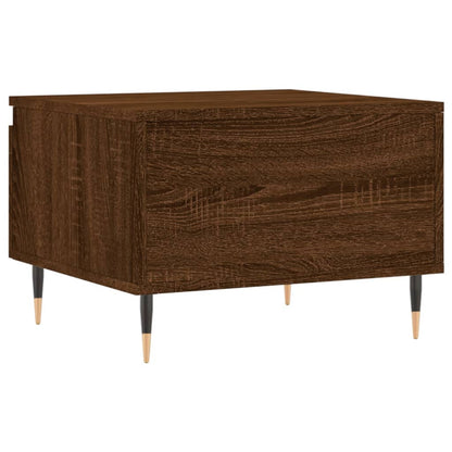 Tavolini Salotto 2pz Rovere Marrone 50x46x35 Legno Multistrato | homemem39