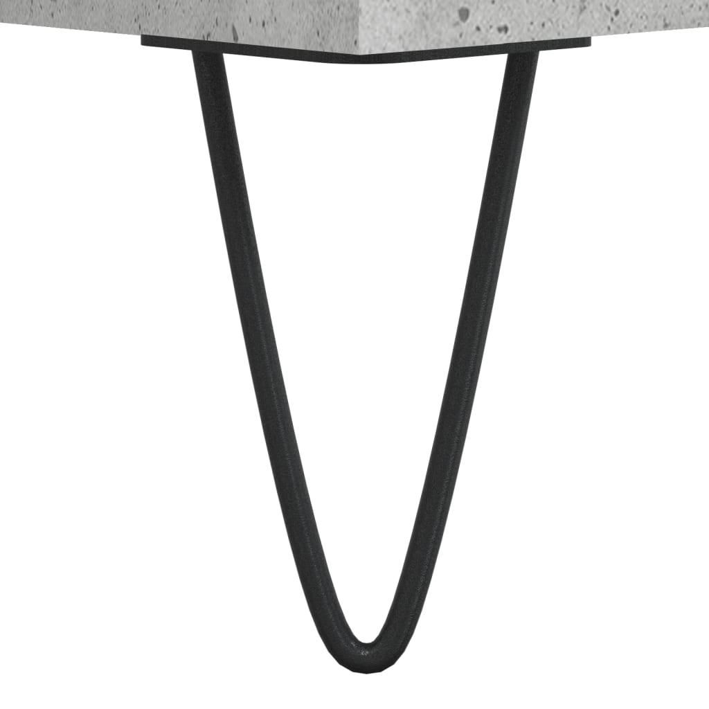 Tavolini Salotto 2pz Grigio Cemento 50x46x35 Legno Multistrato | homemem39