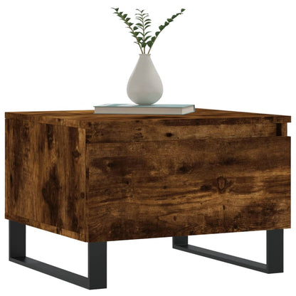 Tavolini Salotto 2pz Rovere Fumo 50x46x35 cm Legno Multistrato | homemem39