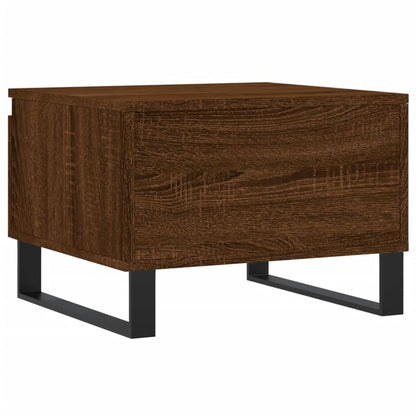 Tavolini Salotto 2pz Rovere Marrone 50x46x35 Legno Multistrato | homemem39