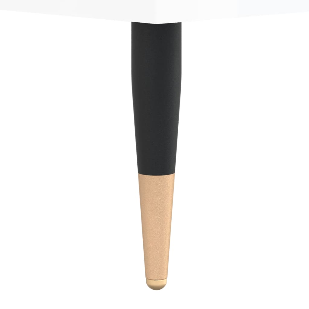 Tavolini Salotto 2 pz Bianchi 50x46x50 cm in Legno Multistrato | homemem39