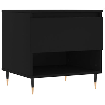 Tavolini da Salotto 2 pz Neri 50x46x50 cm in Legno Multistrato | homemem39