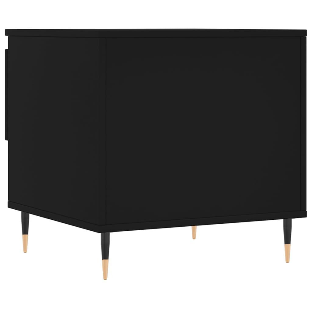 Tavolini da Salotto 2 pz Neri 50x46x50 cm in Legno Multistrato | homemem39