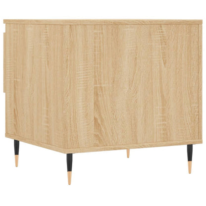 Tavolini Salotto 2pz Rovere Sonoma 50x46x50cm Legno Multistrato | homemem39