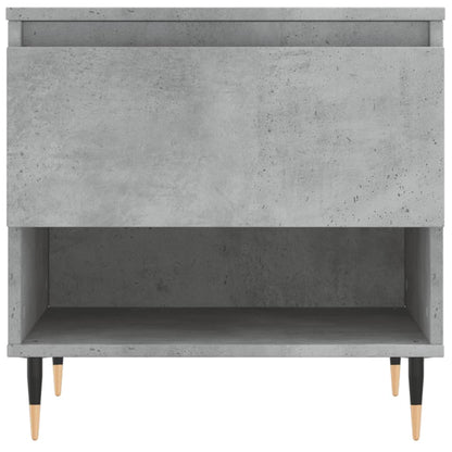 Tavolino da Salotto Grigio Cemento 50x46x50cm Legno Multistrato | homemem39