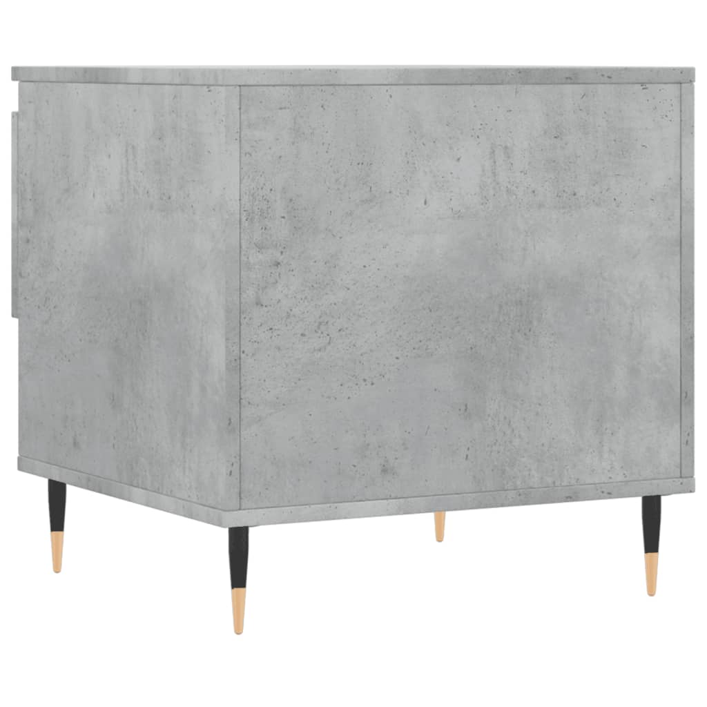 Tavolino da Salotto Grigio Cemento 50x46x50cm Legno Multistrato | homemem39