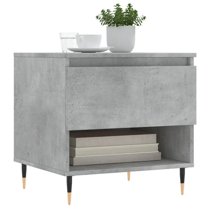 Tavolini Salotto 2pz Grigio Cemento 50x46x50 Legno Multistrato | homemem39