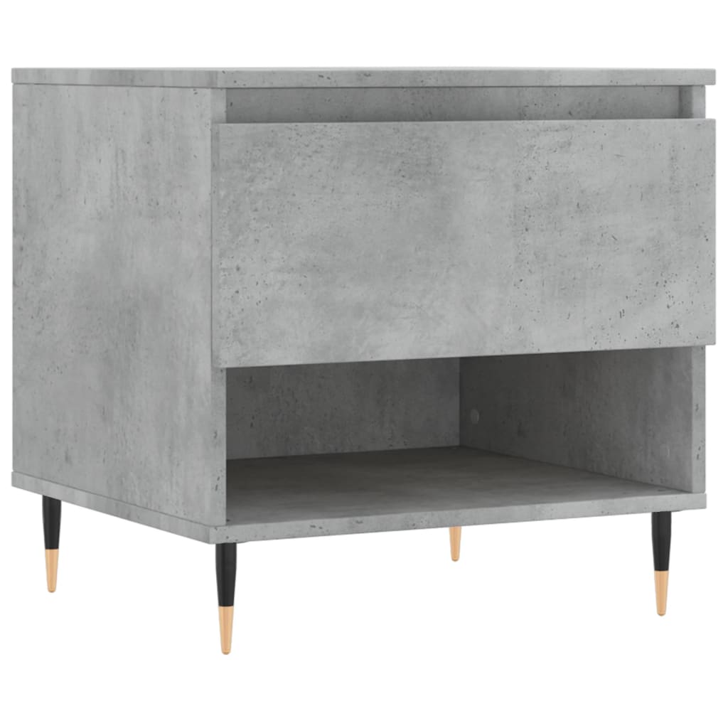 Tavolini Salotto 2pz Grigio Cemento 50x46x50 Legno Multistrato | homemem39