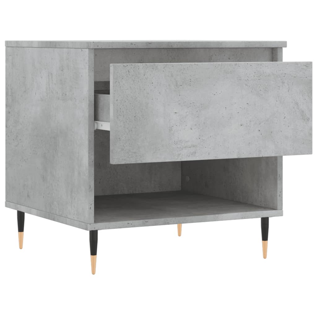 Tavolini Salotto 2pz Grigio Cemento 50x46x50 Legno Multistrato | homemem39